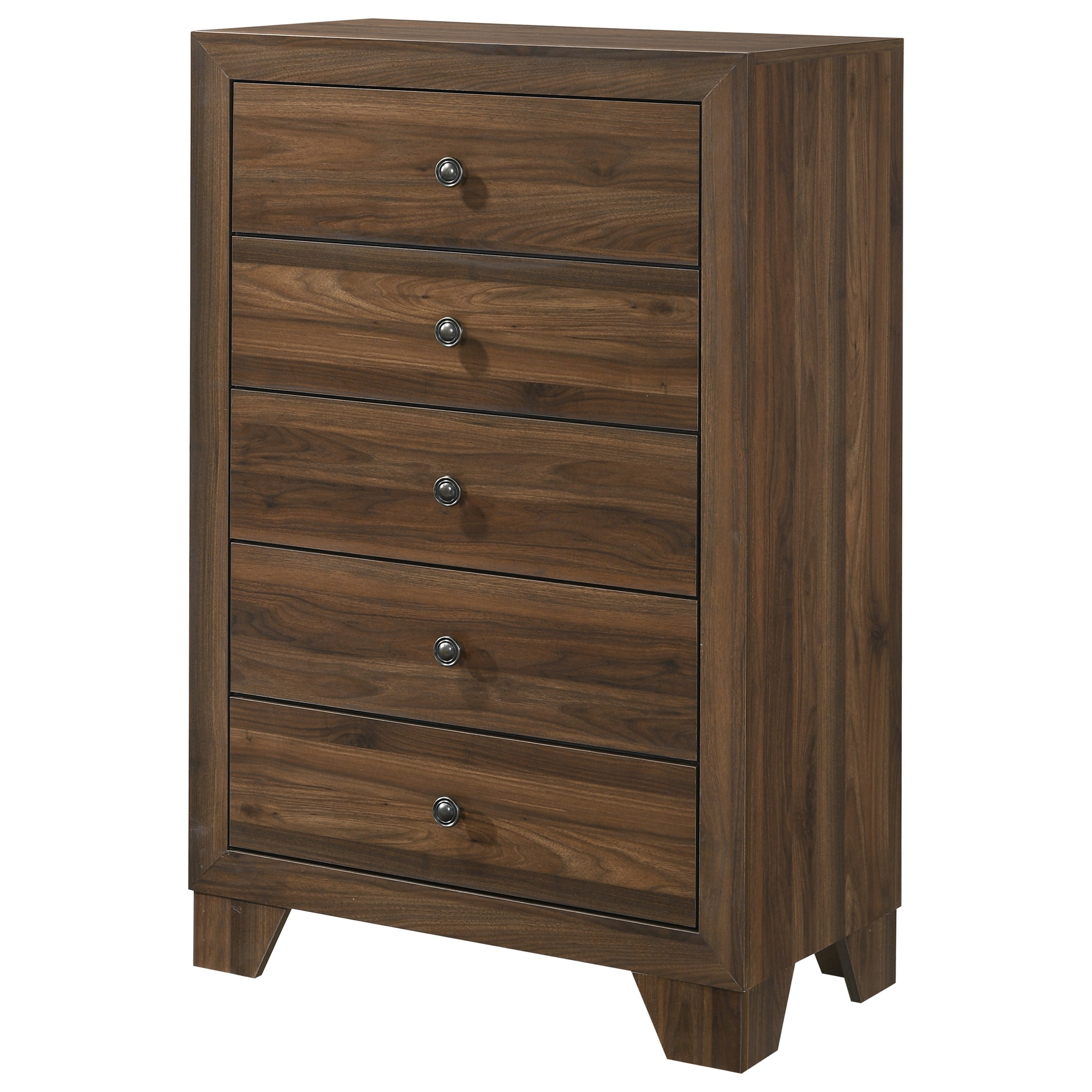 Crown Mark Furniture Millie B92504 Contemporary 5Drawer Chest with